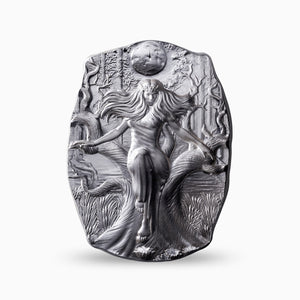 Goddess Mara - 10 Ounce Bar, Argentia .9999 Fine Silver